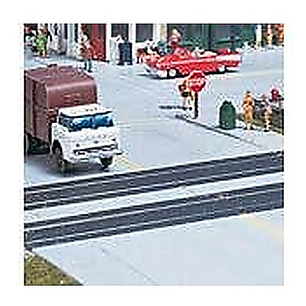 Walthers Cornerstone 933-3137 HO Rubber Mat Grade Crossing Kit