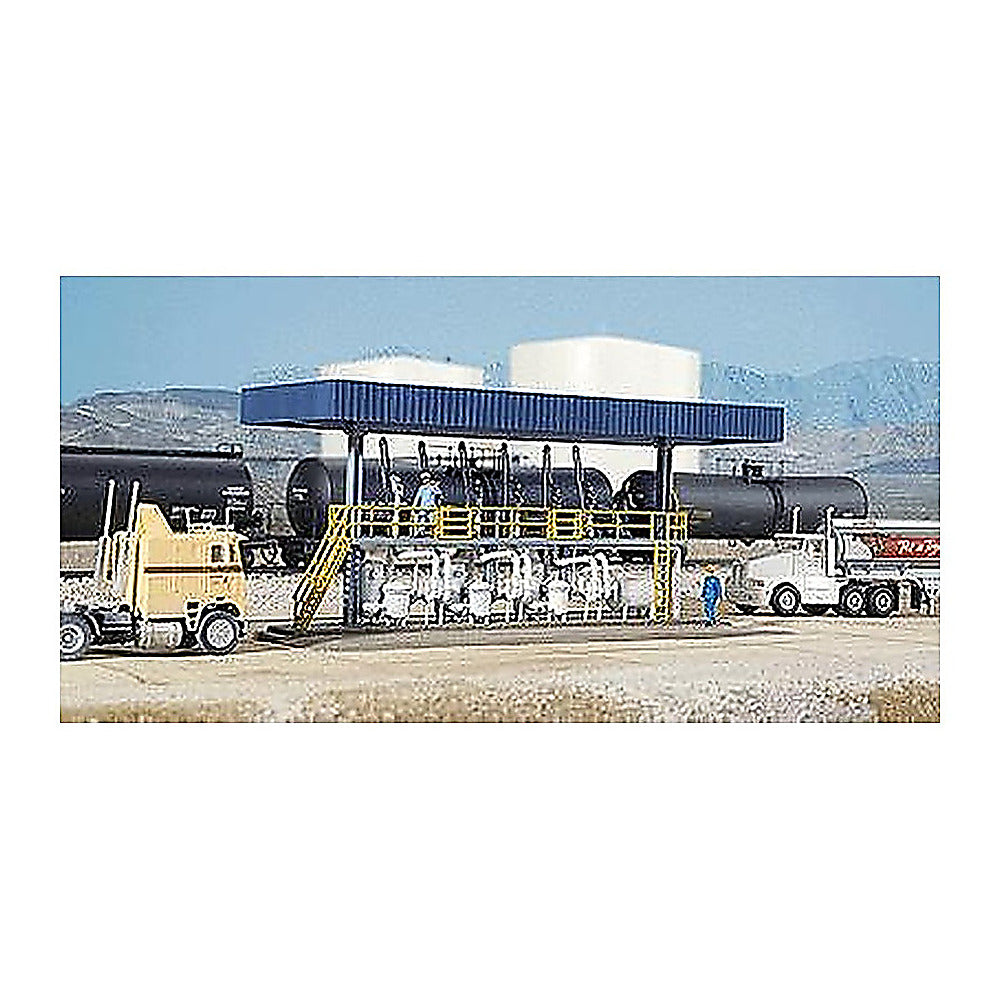 Walthers Cornerstone 3169 HO Tanker Truck Loading Rack Kit