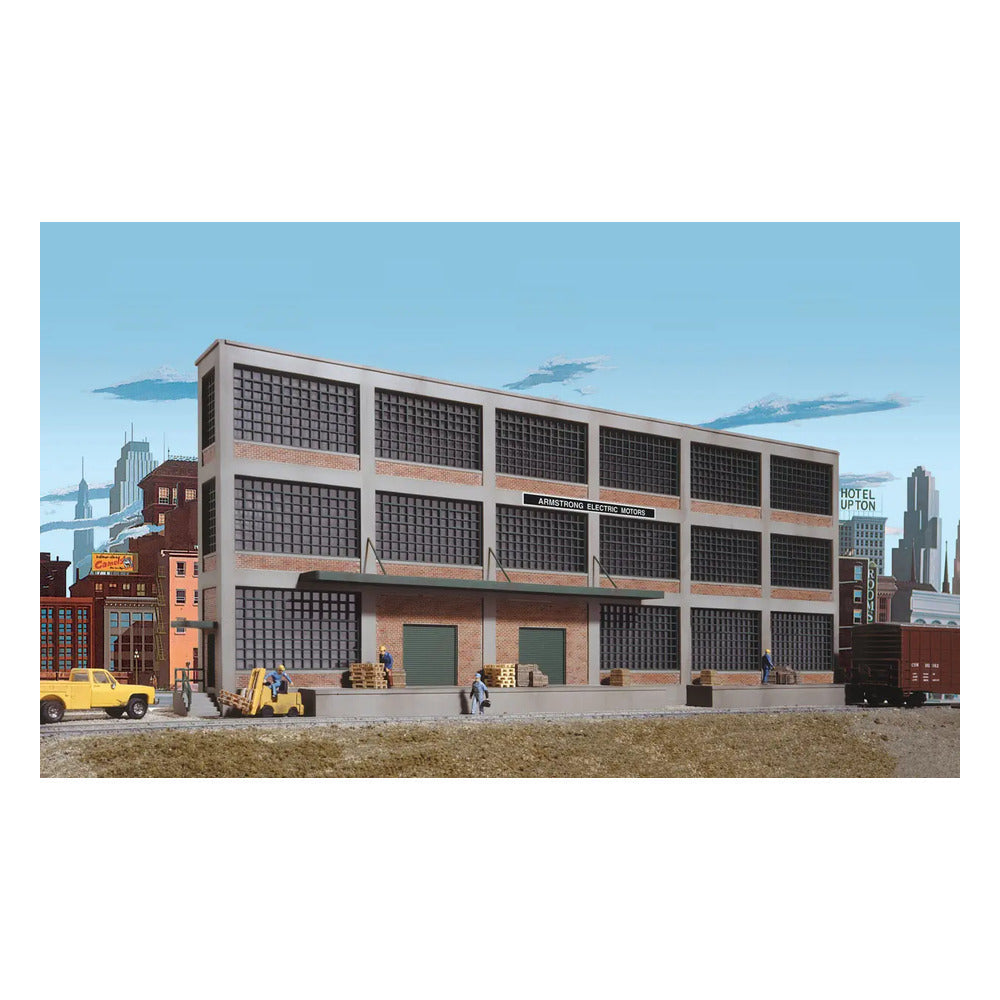 Walthers Cornerstone 933-3172 HO Armstrong Electric Motors Bldg Kit