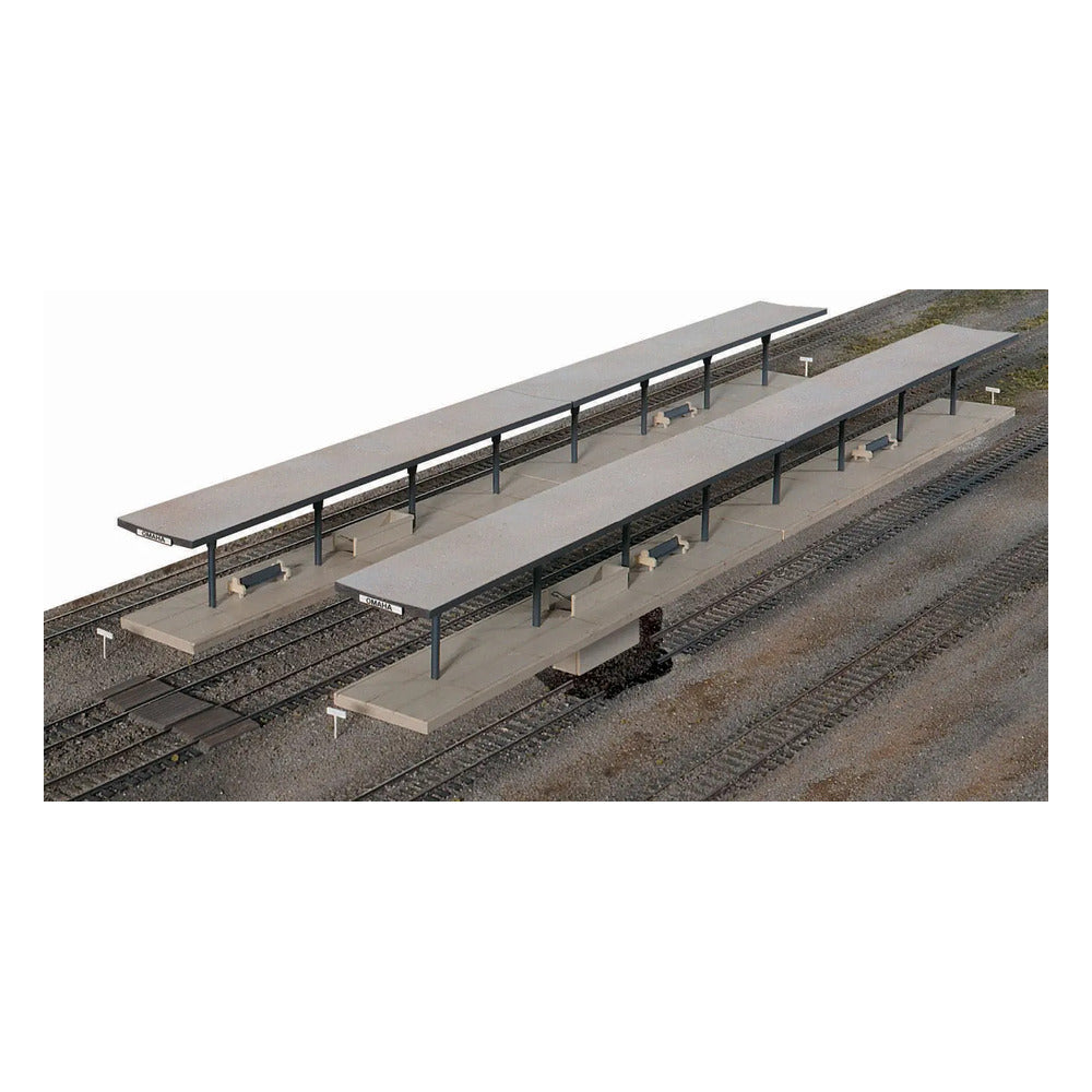 Walthers Cornerstone 933-3175 HO Butterfly Platform Shelter pkg(4)