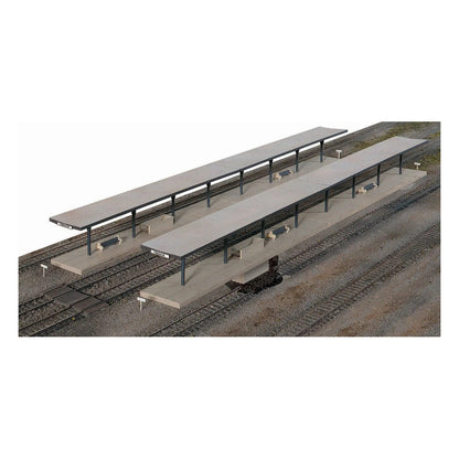 Walthers Cornerstone 933-3175 HO Butterfly Platform Shelter pkg(4)
