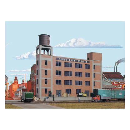 Walthers Cornerstone 3178 HO River City Textiles Background