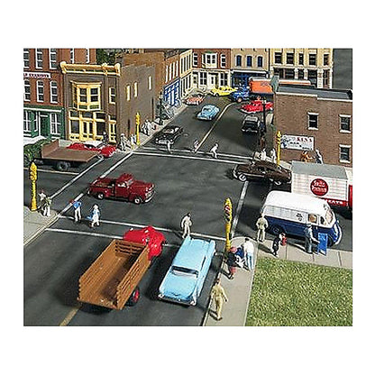 Walthers Cornerstone 3194 HO Asphalt Street System Complete Set