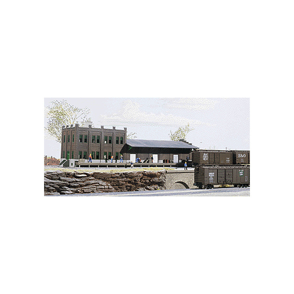 Walthers Cornerstone 933-3201 N Water Street Freight Terminal Kit