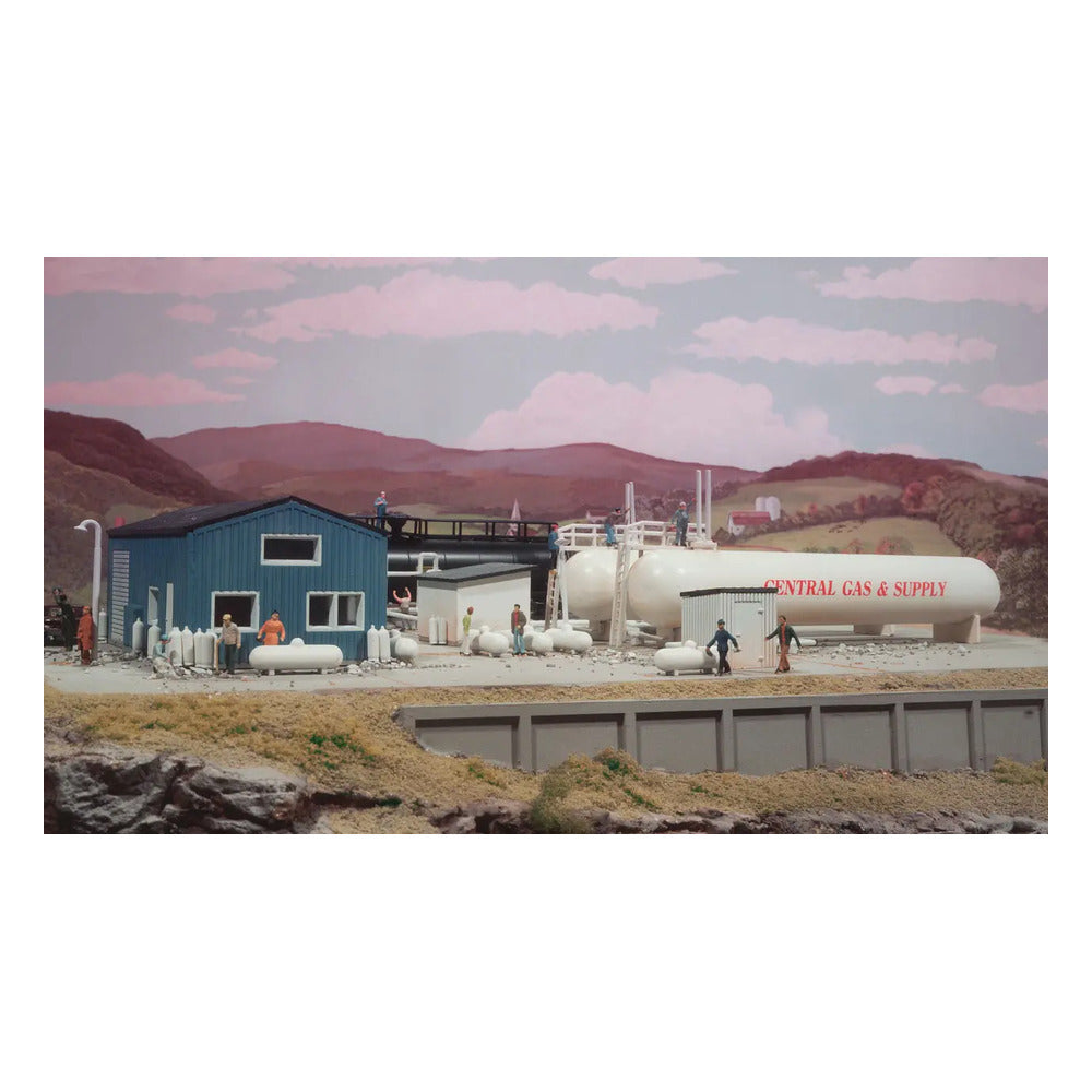 Walthers Cornerstone 3213 N Central Gas and Supply Kit
