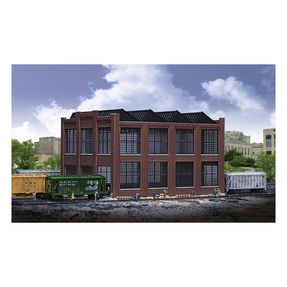 Walthers Cornerstone 933-3228 N Car Shop Kit
