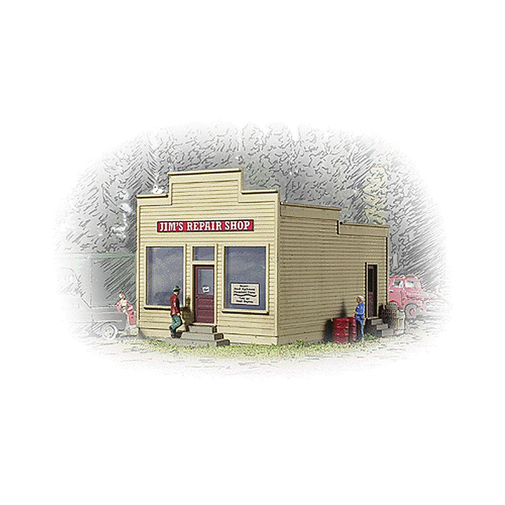 Walthers Cornerstone 933-3229 N Jim's Repair Shop Kit