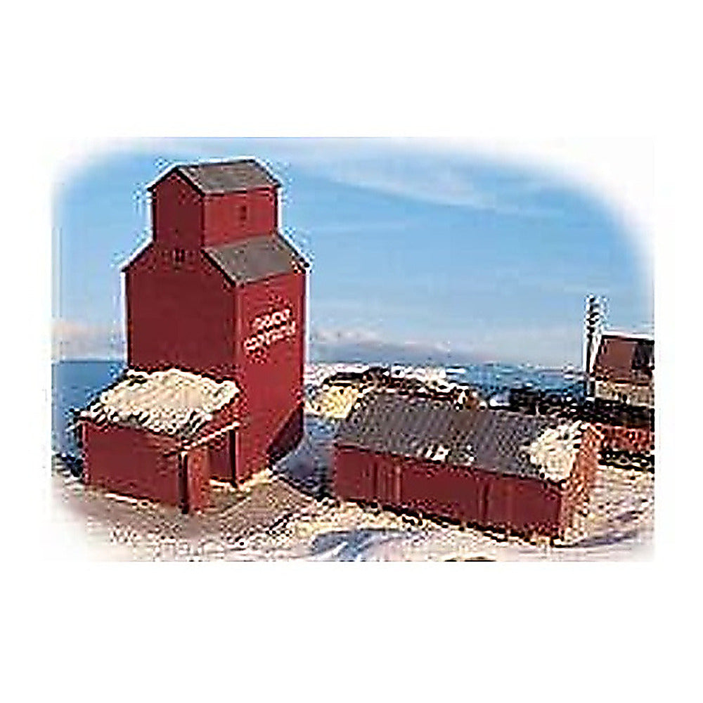 Walthers Cornerstone 933-3238 N Farmers Co-op Grain Elevator Kit