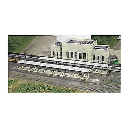 Walthers Cornerstone 933-3258 N Butterfly Platform Shelter Kit pkg(8)