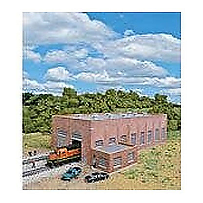 Walthers Cornerstone 933-3266 N Two-Stall 130' Brick Diesel House Kit