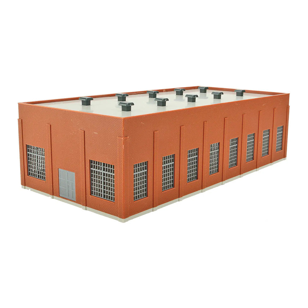 Walthers Cornerstone 933-3266 N Two-Stall 130' Brick Diesel House Kit