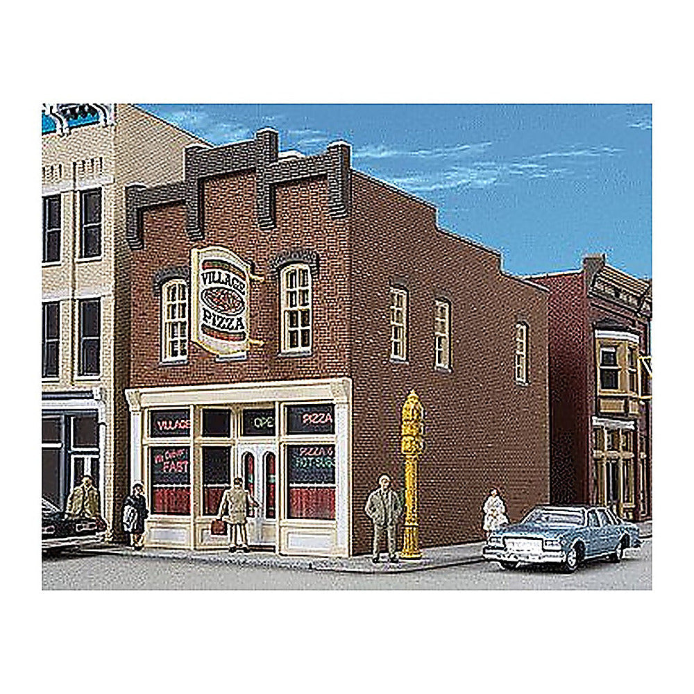 Walthers Cornerstone 3469 HO Village Pizza Kit