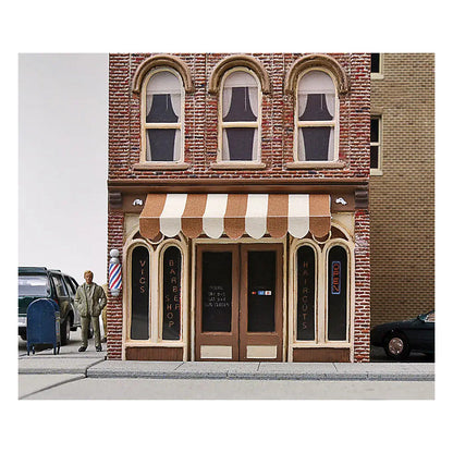 Walthers Cornerstone 3471 HO Vic's Barber Shop Kit