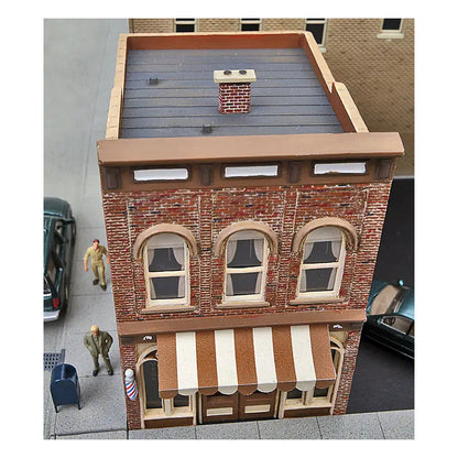 Walthers Cornerstone 3471 HO Vic's Barber Shop Kit