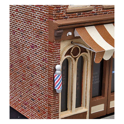 Walthers Cornerstone 3471 HO Vic's Barber Shop Kit