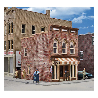 Walthers Cornerstone 3471 HO Vic's Barber Shop Kit