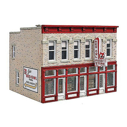 Walthers Cornerstone 3472 HO Jim's Red Owl Kit