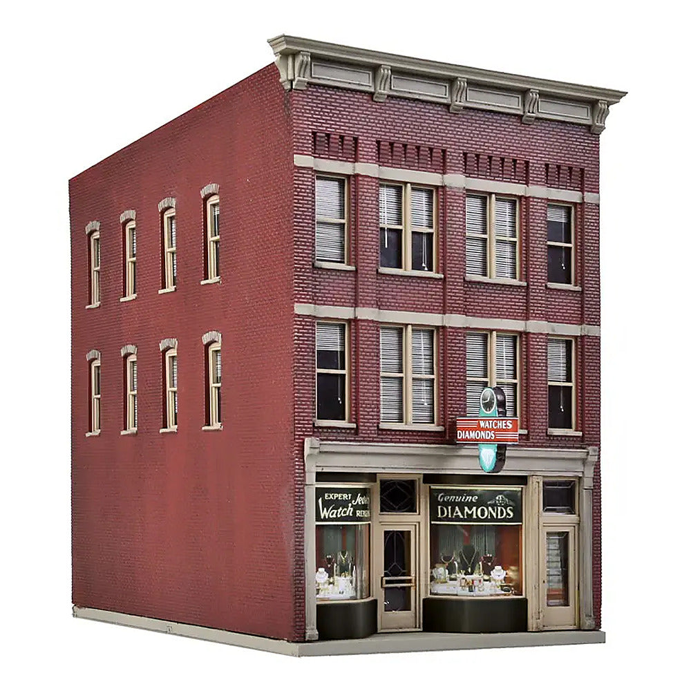 Walthers Cornerstone 933-3476 HO Jewelry Store Kit
