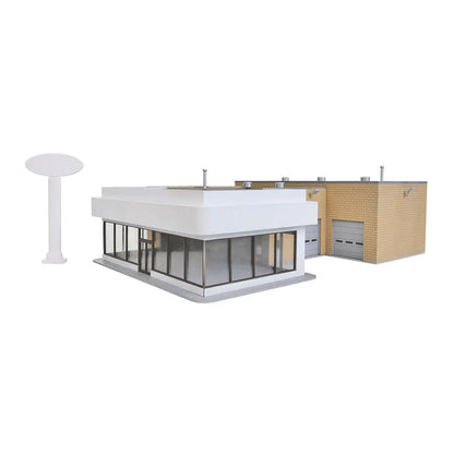 Walthers Cornerstone 3483 HO Wayne Bros Ford Dealership Kit