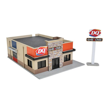 Walthers Cornerstone 3485 HO DQ Grill & Chill Kit