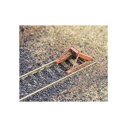 Walthers Cornerstone 933-3511 HO Scale Track Bumpers -- Kit pkg(12)