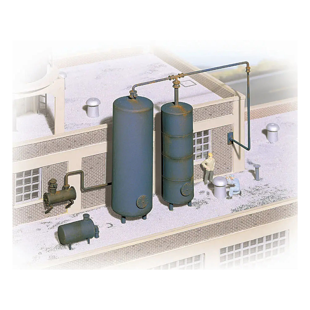 Walthers Cornerstone 3514 HO Industrial Storage Tanks Kit