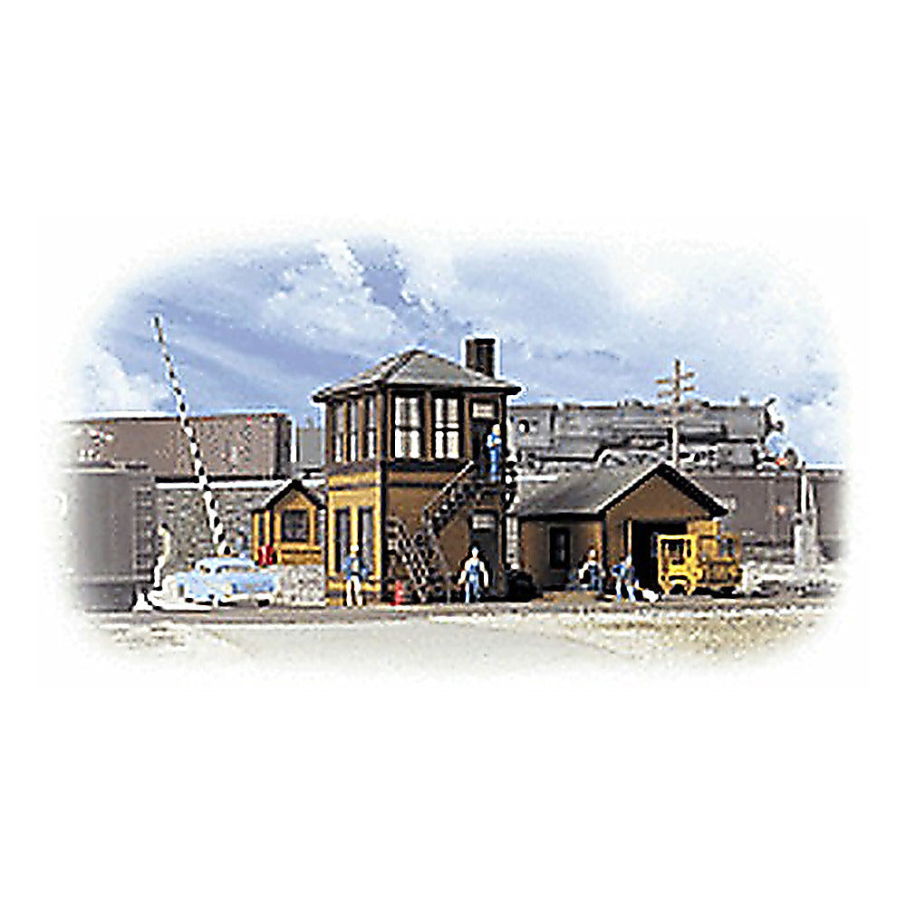 Walthers Cornerstone 933-3530 HO Trackside Structures Set Kit