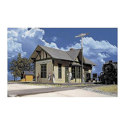Walthers Cornerstone 3532 HO Golden Valley Depot Kit