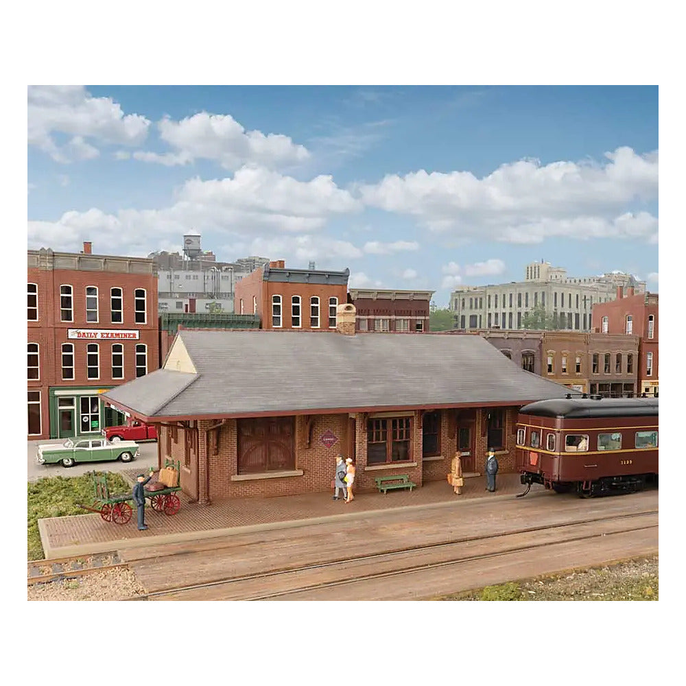 Walthers Cornerstone 933-3553 HO Pennsylvania Brick Station Kit