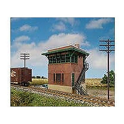 Walthers Cornerstone 933-3554 HO PRR Brick Interlocking Tower