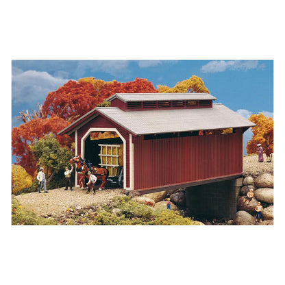 Walthers Cornerstone 933-3652 HO Willow Glen Covered Bridge Kit