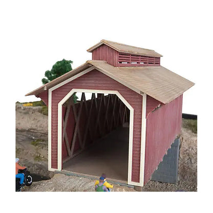 Walthers Cornerstone 933-3652 HO Willow Glen Covered Bridge Kit