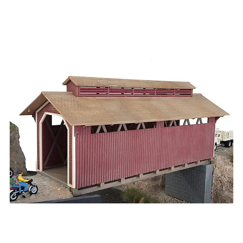Walthers Cornerstone 933-3652 HO Willow Glen Covered Bridge Kit