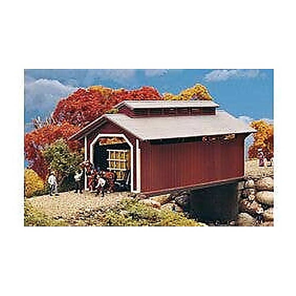 Walthers Cornerstone 933-3652 HO Willow Glen Covered Bridge Kit