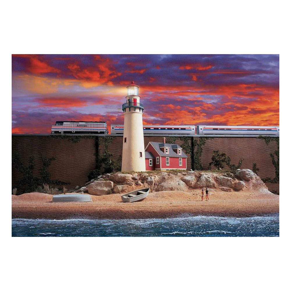 Walthers Cornerstone 933-3663 HO Rocky Point Lighthouse Kit