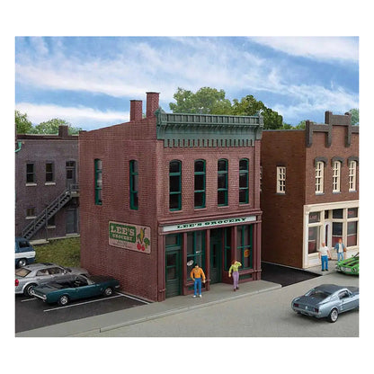 Walthers Cornerstone 933-3666 HO Lee's Grocery Store Kit