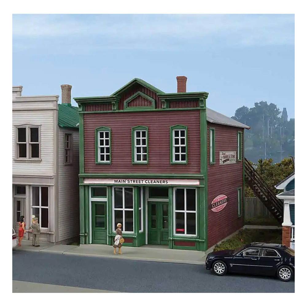 Walthers Cornerstone 3667 HO Main Street Cleaners Kit