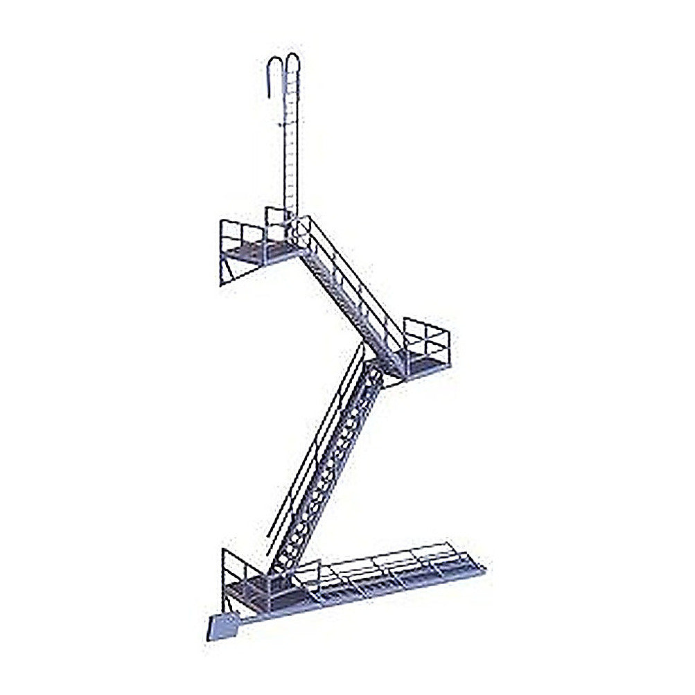 Walthers Cornerstone 3736 HO Modern Fire Escape Kit