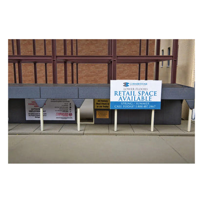 Walthers Cornerstone 3761 HO Skyscraper Construction Site Kit