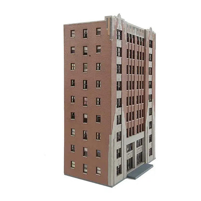 Walthers Cornerstone 3770 HO City Apartment Background Kit