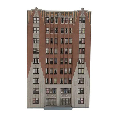 Walthers Cornerstone 3770 HO City Apartment Background Kit
