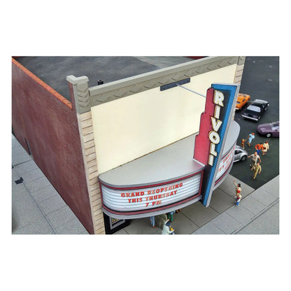 Walthers Cornerstone 3771 HO Rivoli Theatre Kit