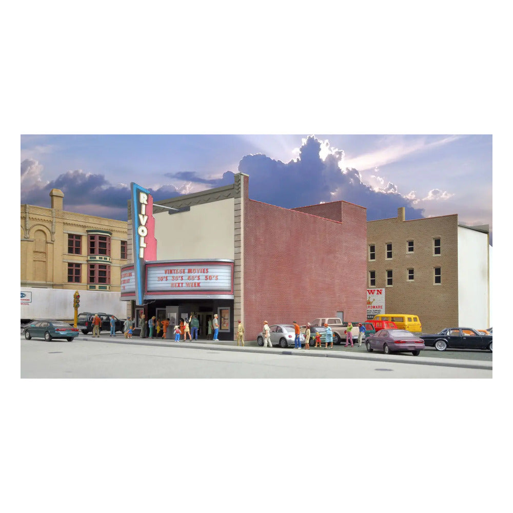 Walthers Cornerstone 3771 HO Rivoli Theatre Kit