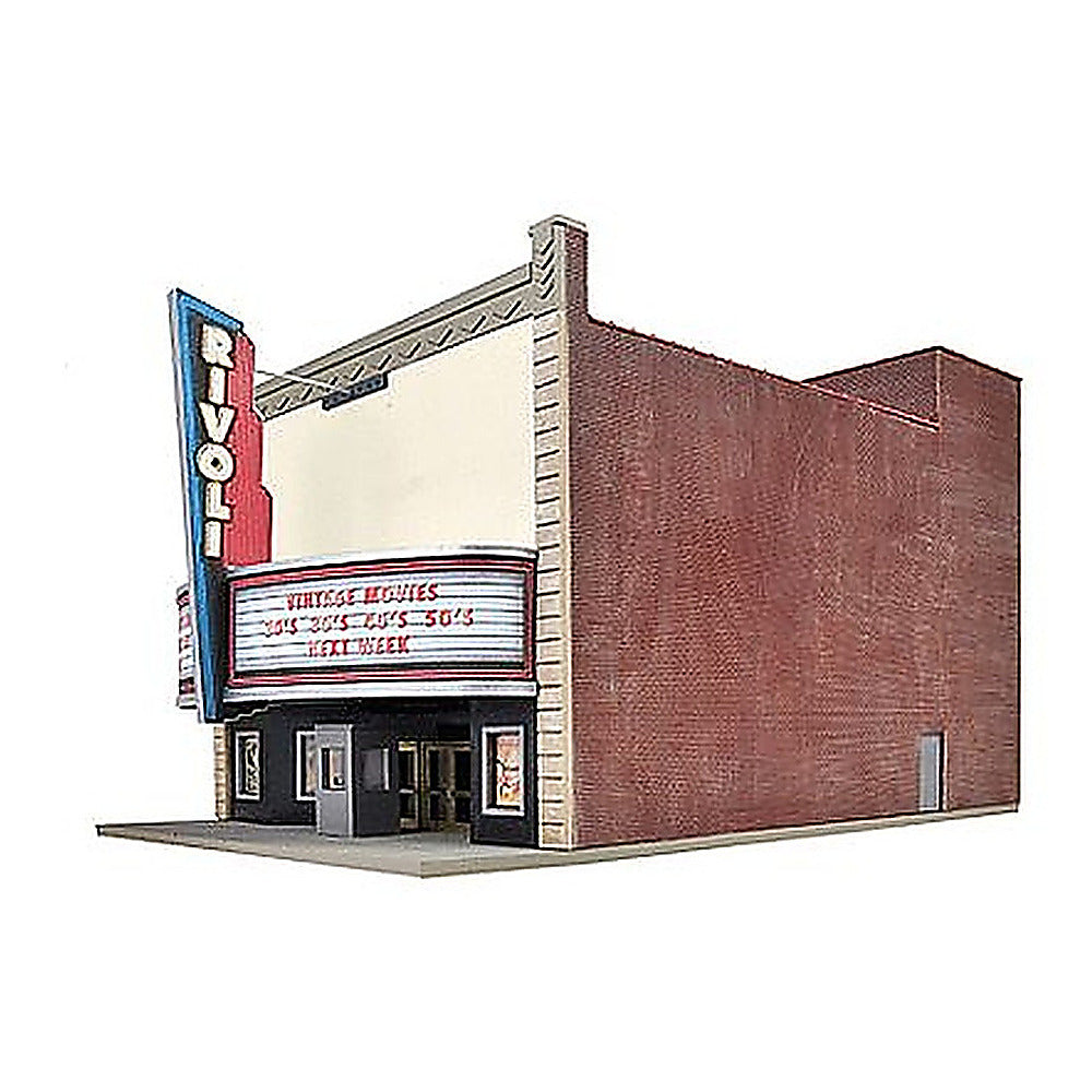 Walthers Cornerstone 3771 HO Rivoli Theatre Kit