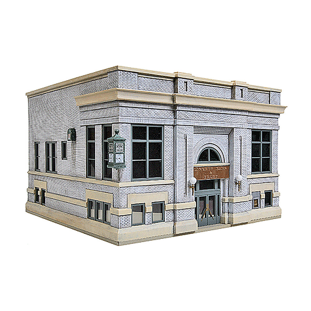 Walthers Cornerstone 933-3772 HO Liberty Bank & Trust Kit