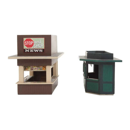 Walthers Cornerstone 3773 HO Newsstands pkg(2)