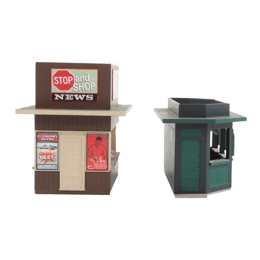 Walthers Cornerstone 3773 HO Newsstands pkg(2)
