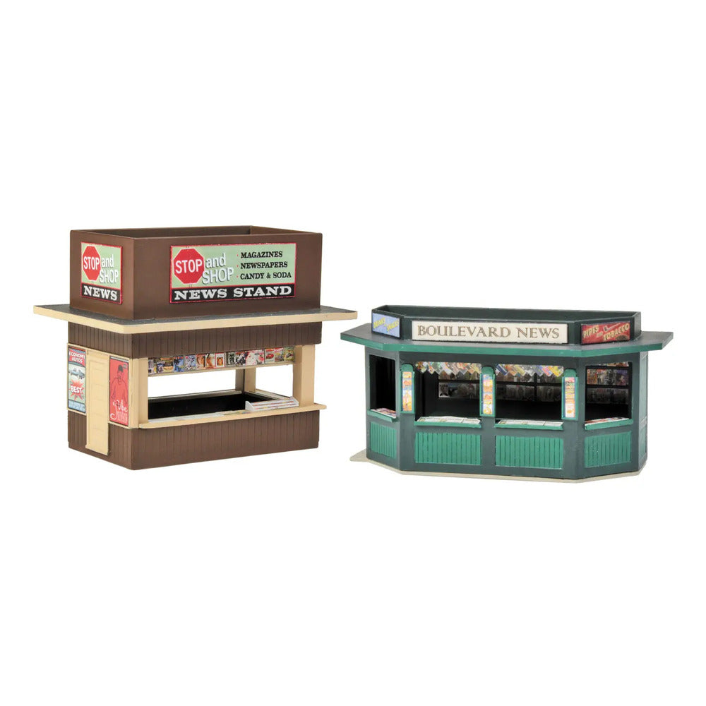 Walthers Cornerstone 3773 HO Newsstands pkg(2)