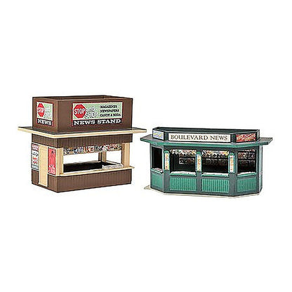 Walthers Cornerstone 3773 HO Newsstands pkg(2)