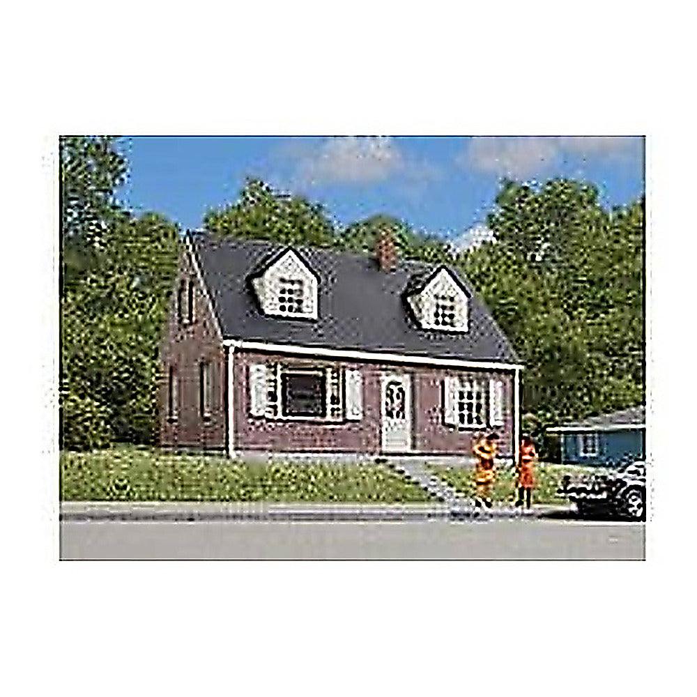 Walthers Cornerstone 933-3774 HO Brick Cape Cod House Kit